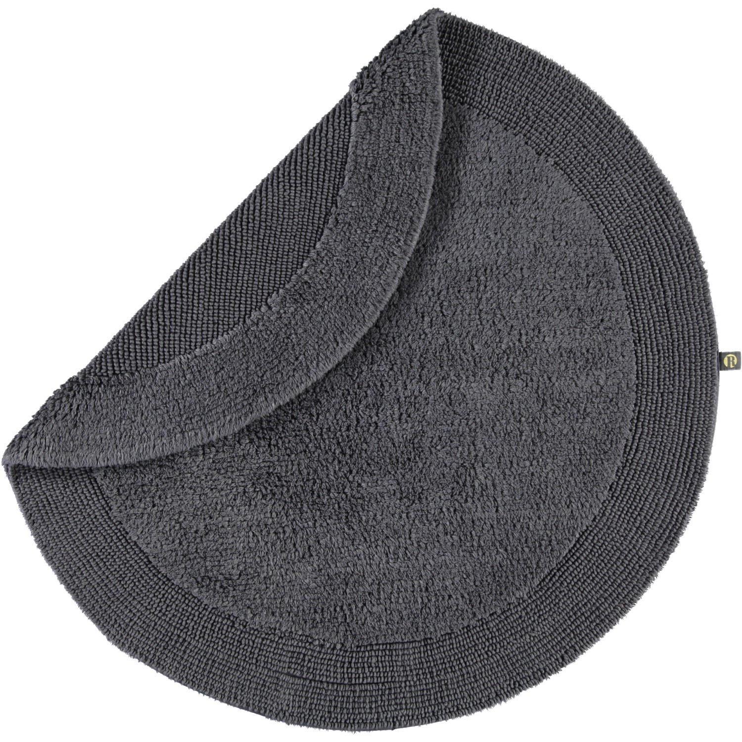 BADTEPPICHE EXQUISIT ZINN - 02 - Grau, Textil (100/100cm) - Rhomtuft