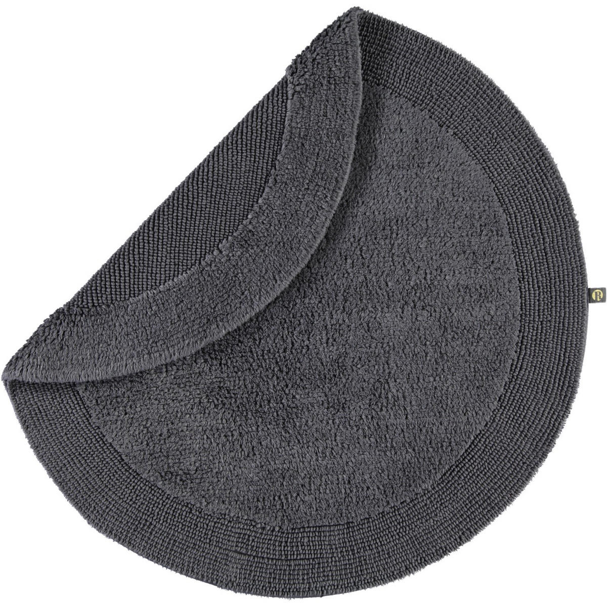 BADTEPPICHE EXQUISIT ZINN - 02 - Grau, Textil (100/100cm) - Rhomtuft