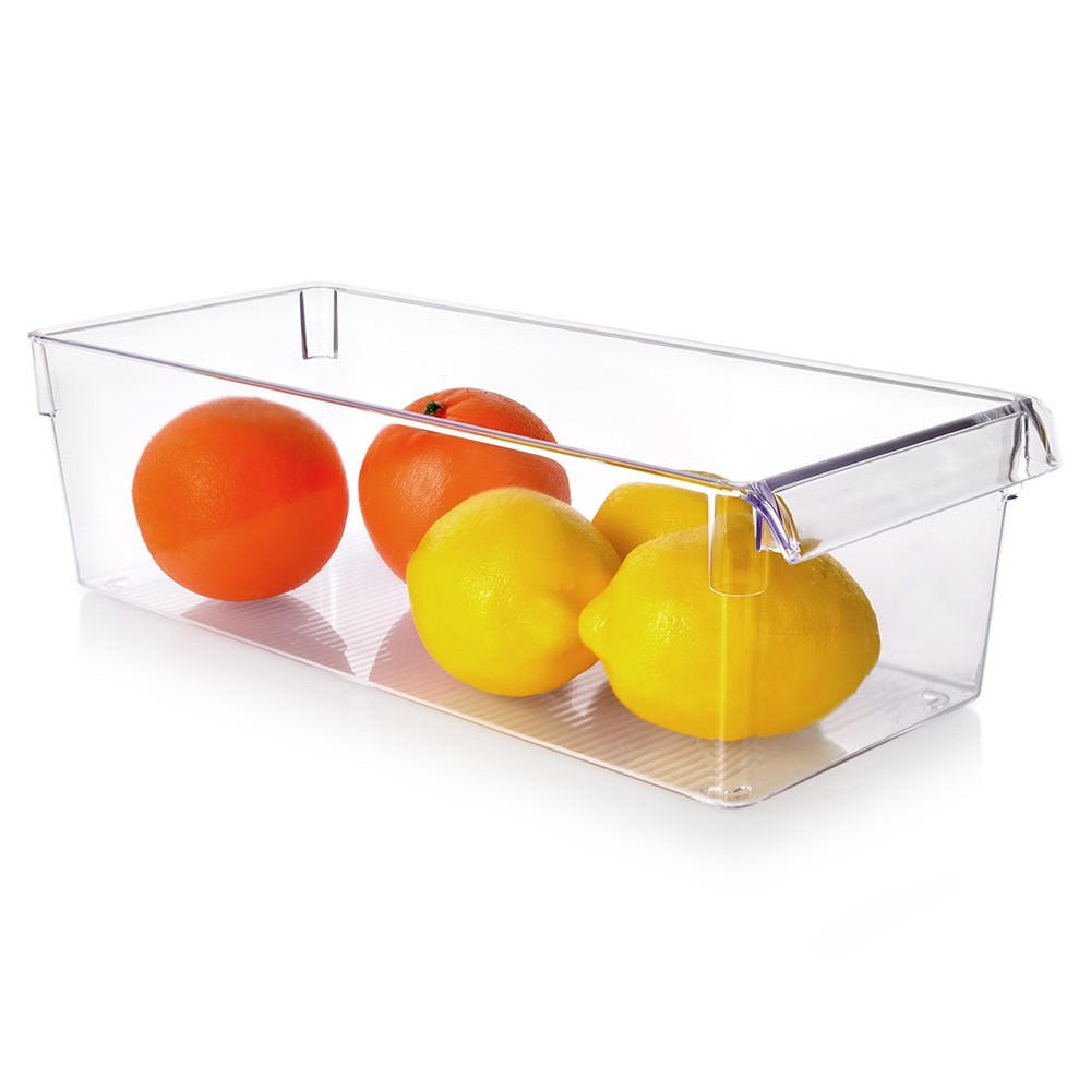 KÜHLSCHRANK-ORGANIZER 36x15x10 cm - Transparent, Kunststoff (36/10/15cm) - Excellent Houseware