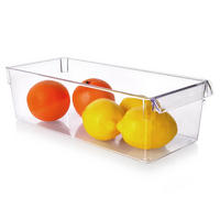 KÜHLSCHRANK-ORGANIZER 36x15x10 cm - Transparent, Kunststoff (36/10/15cm) - Excellent Houseware