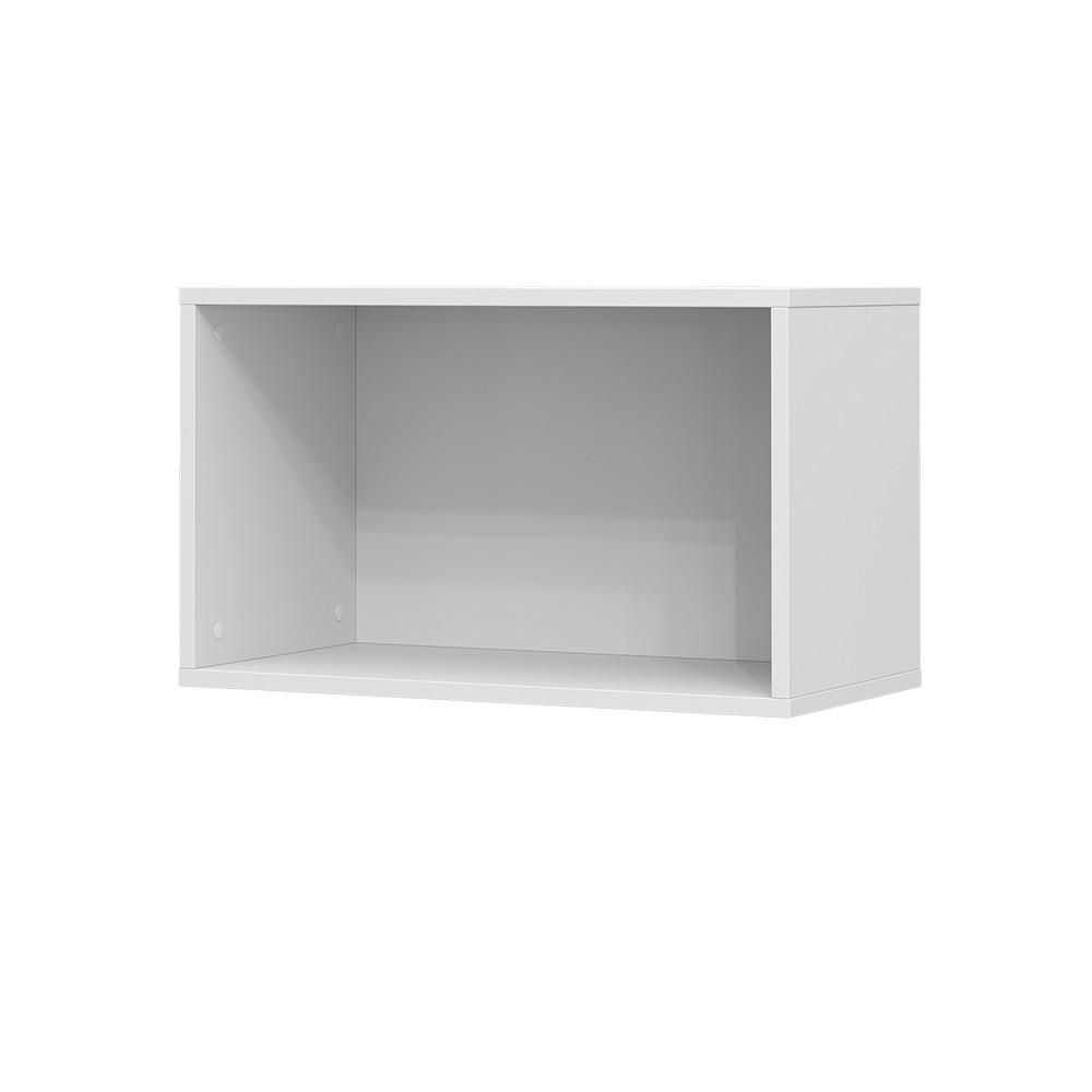 WANDREGAL Tomy Weiß 60 x 36 cm - Weiß, Holzwerkstoff (60/36/30cm) - Vicco