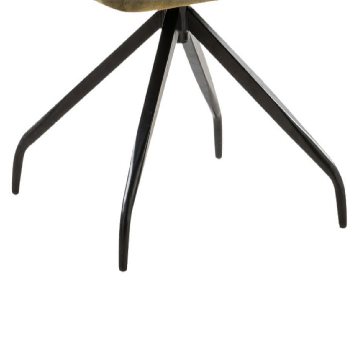 ARMLEHNSTUHL MALAGA - Schwarz/Grün, Textil/Metall (62/17/63cm) - SAM