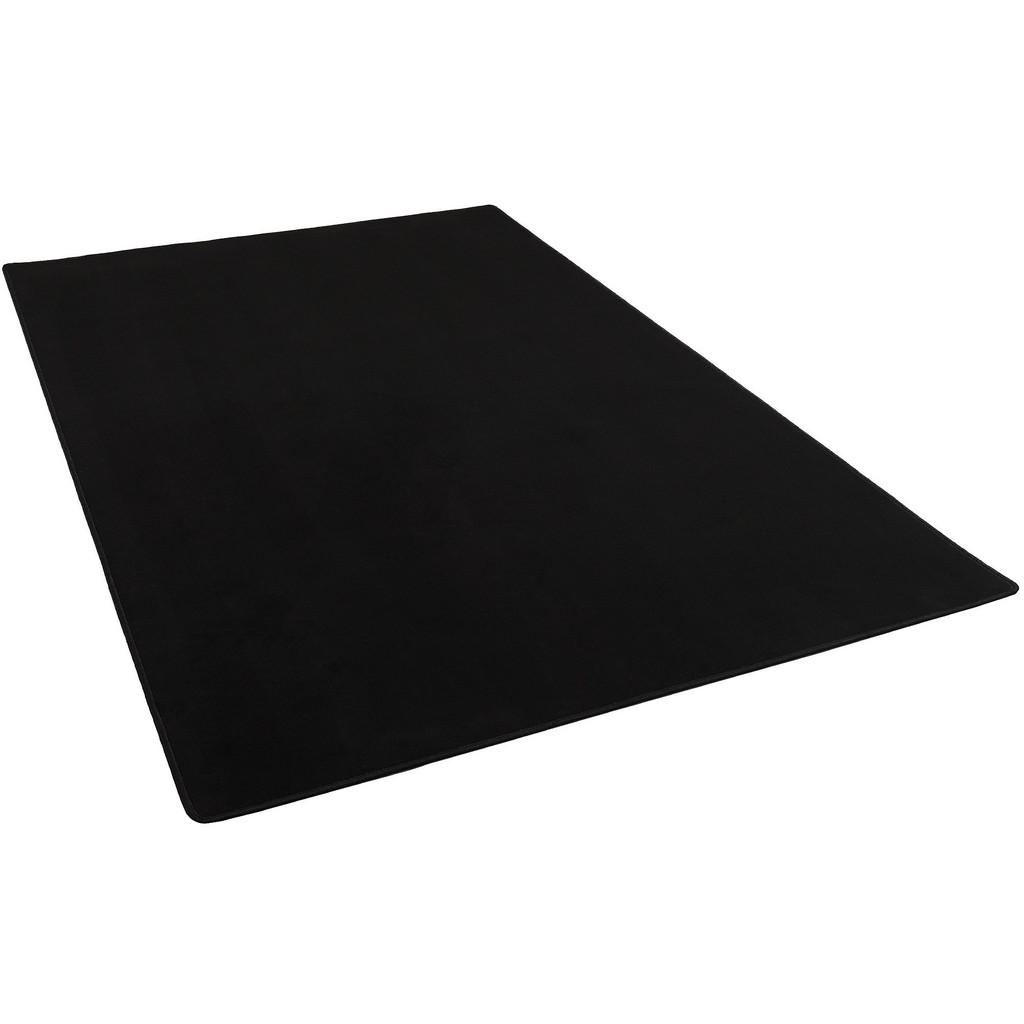 Thumbnail - Snapstyle Basic, Schwarz, Textil, 200x200 cm, Teppiche & Böden, Teppiche