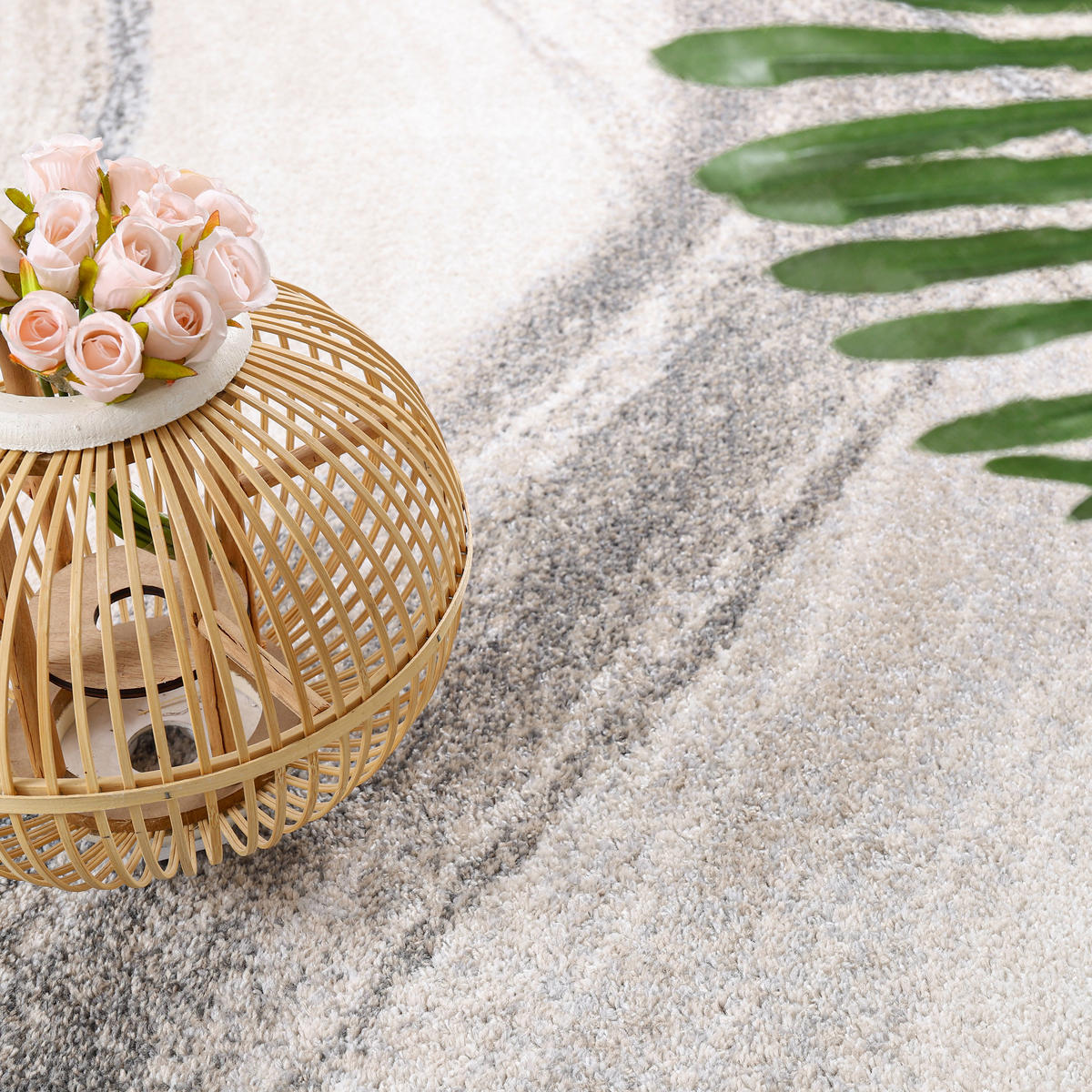 KURZFLORTEPPICH 200/280 cm Fiesta 127 - Beige/Hellgrau, Textil (200/280cm) - Paco Home