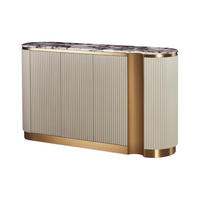 SIDEBOARD STILIG Beige 158x40x88 cm - Beige, Holzwerkstoff (158/88/40cm) - FURNLUX