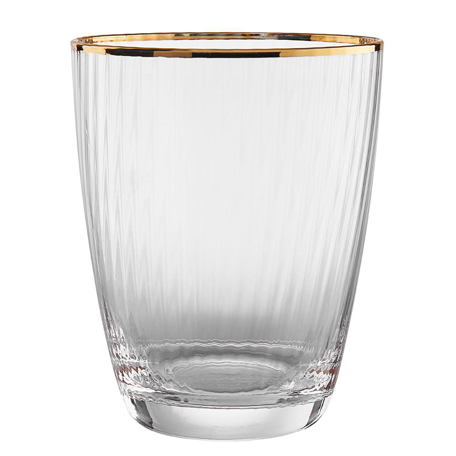 WASSERGLAS (4er Set) Golden Twenties - Transparent, Glas (0.3L) - Butlers