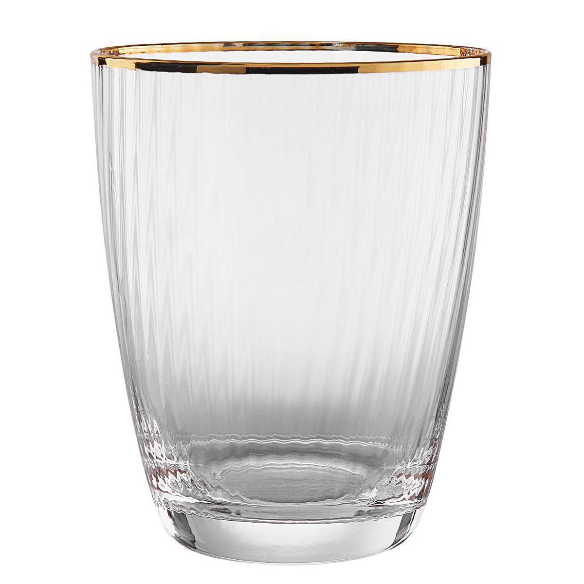 WASSERGLAS (4er Set) Golden Twenties - Transparent, Glas (0.3L) - Butlers