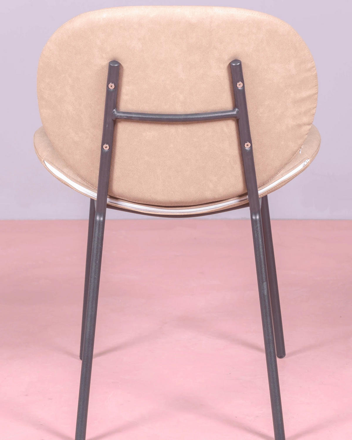 STÜHL-SET 4 Stück Kunstleder, Leder Beige - Beige, Textil (54/82/49cm) - Nest Dream
