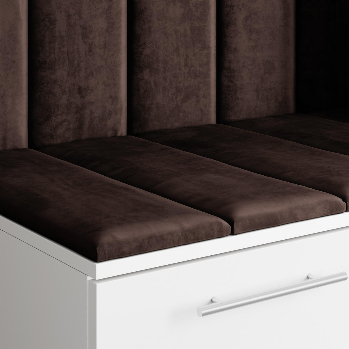 GARDEROBENSCHRANK REMA 200/240/60 cm Modern Garderobe-Set Kaschmir - Kaschmir/Braun, Holzwerkstoff (200/240/60cm) - MASSENO