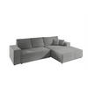 ECKSOFA Corunia In Poso - Grau, Holzwerkstoff/Textil (294/185cm) - Fun Möbel