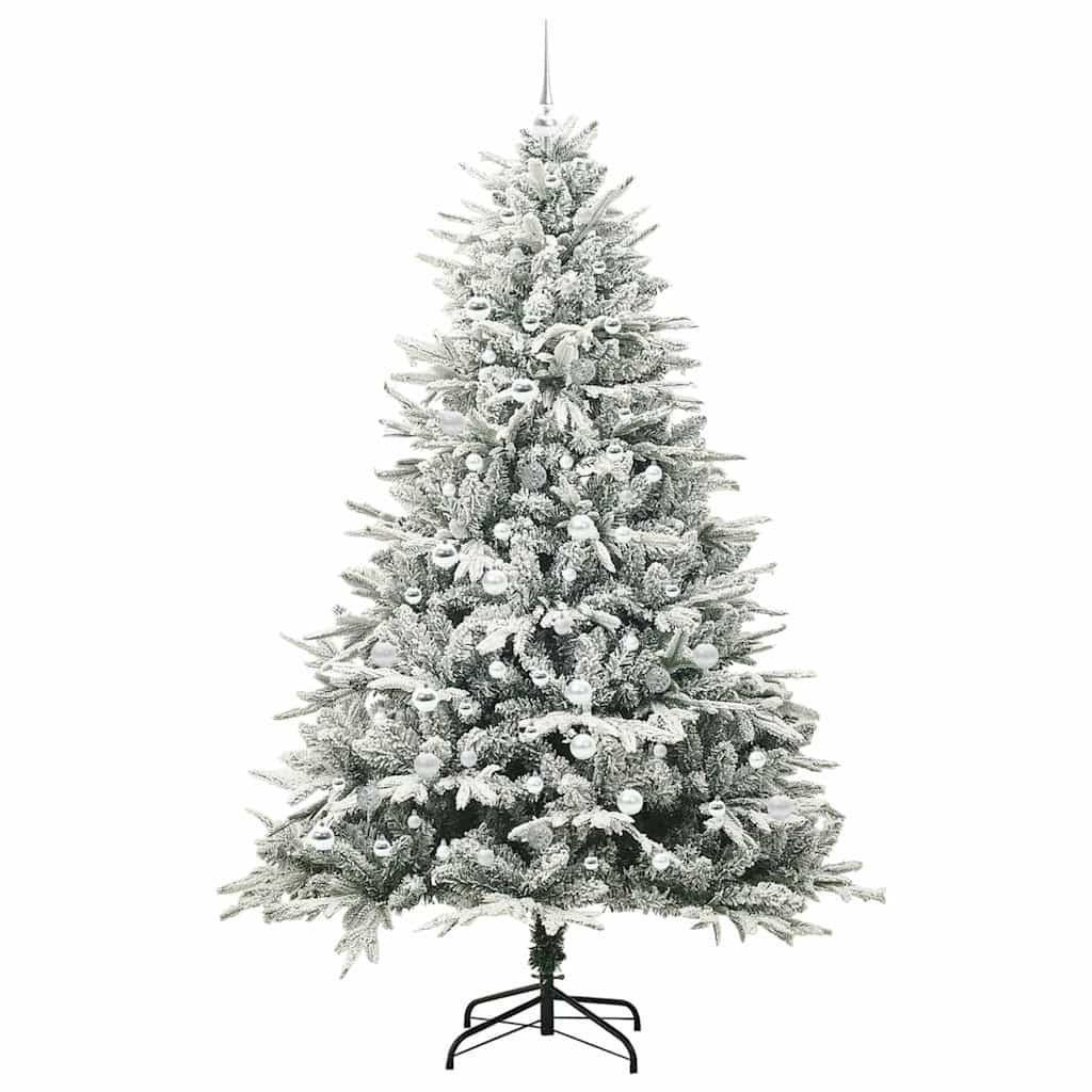 vidaXL Weihnachtsbaum Grün 210 cm