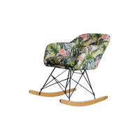 SCHAUKELSTUHL STELLA Multicolor Webstoff - Multicolor, Textil (62/73/75cm) - KAWOLA