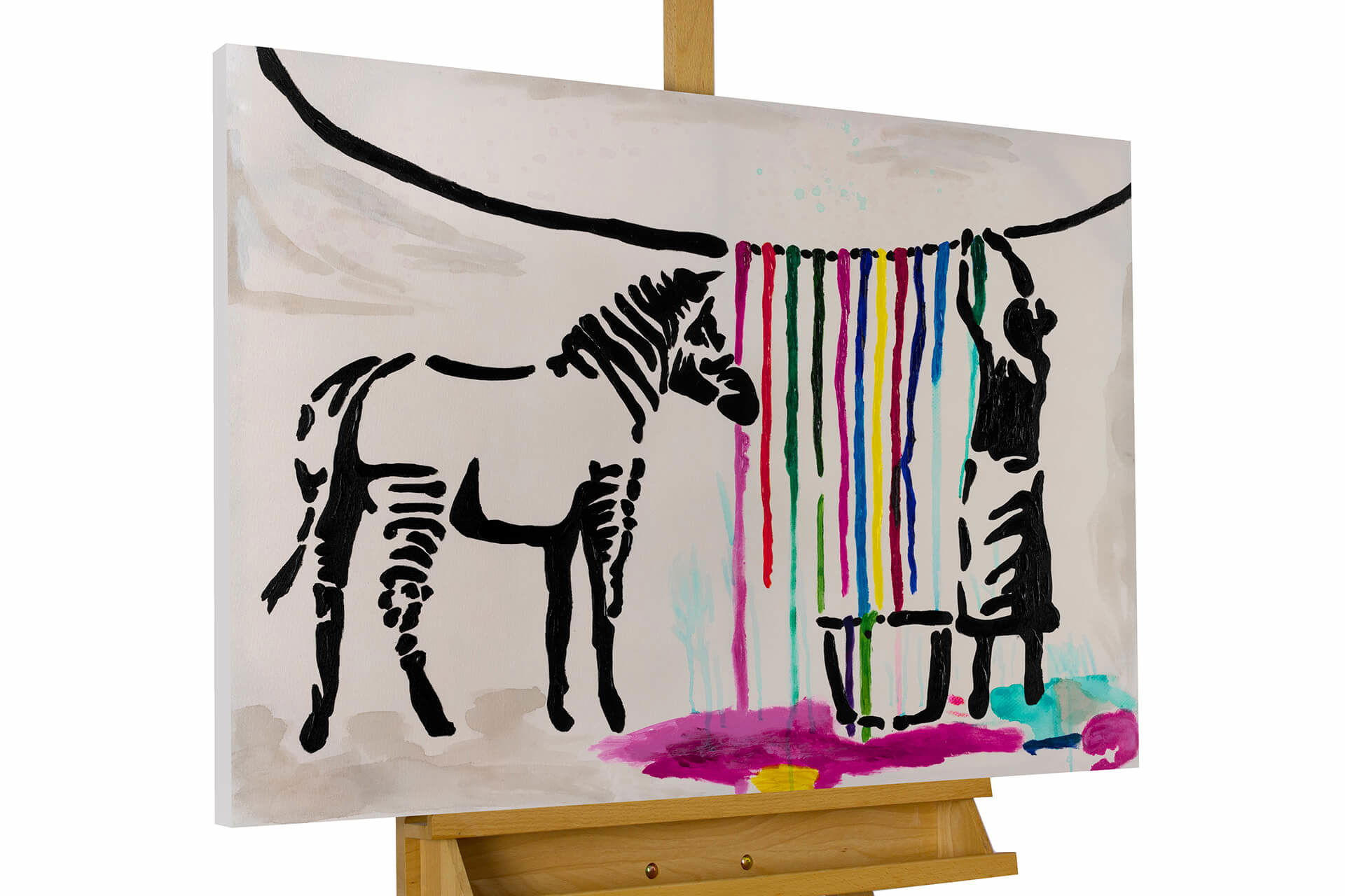 KUNSTLOFT OLEJOMALBA 100/75 cm, Moře a pláž