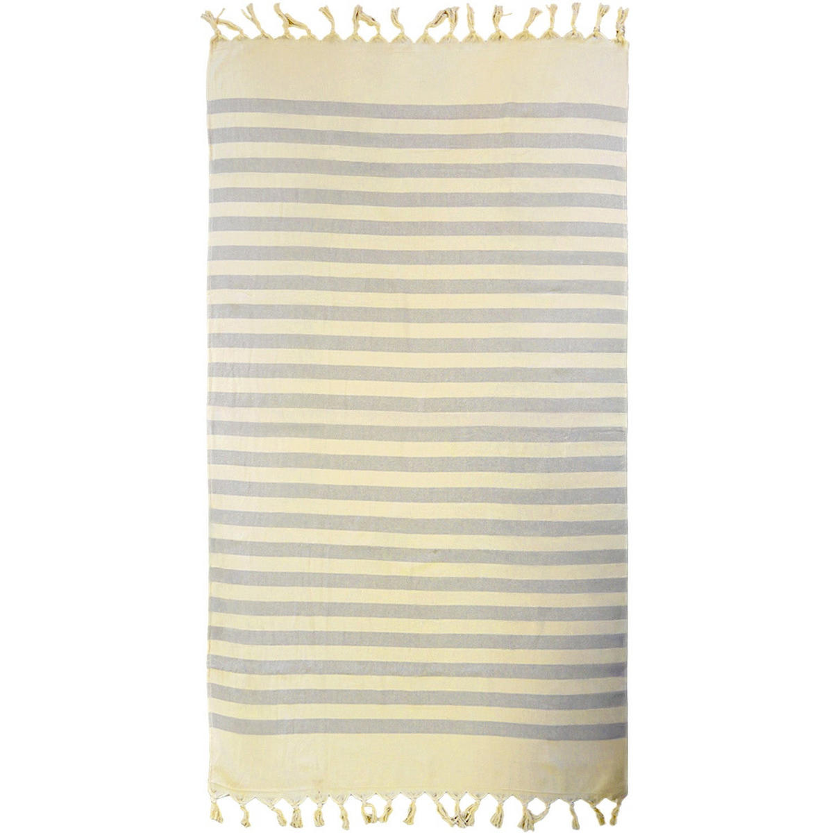 HAMAMTUCH mit Frottee-Fütterung Beige 90x160 340g/m² - Fidji Taupe - Beige, Textil (160/90cm) - LE COMPTOIR DE LA PLAGE