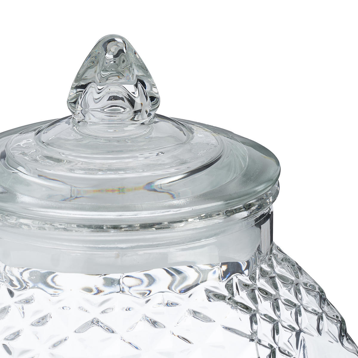 GETRÄNKESPENDER - Transparent, Glas/Metall (8L) - Relaxdays