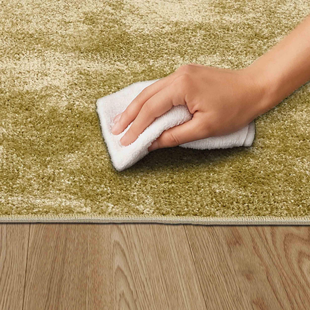 KURZFLORTEPPICH STEVIE - Grün, Textil (120/180cm) - Astra