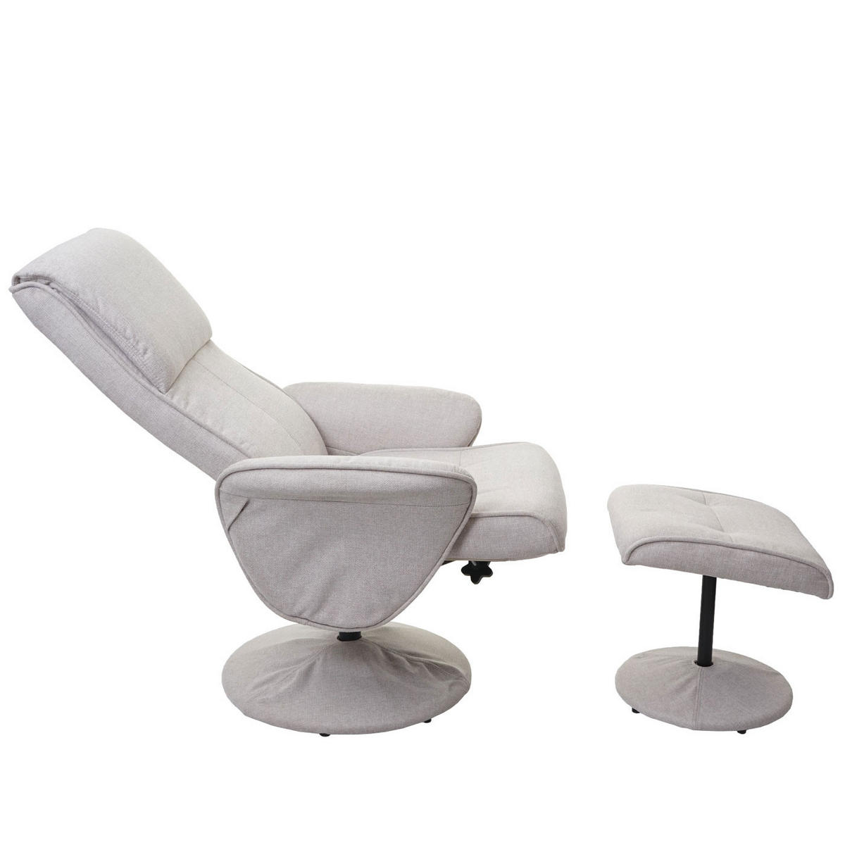 RELAXSESSEL Beige - Beige, Textil (75/114/125cm) - MCW