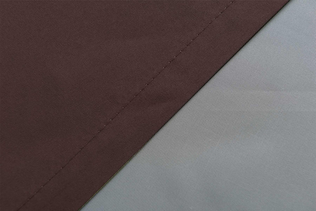 VORHANG 2ER SET POTSDAM HxB 225x140 cm Braun - Braun, Textil (140/225cm) - Gardinenbox