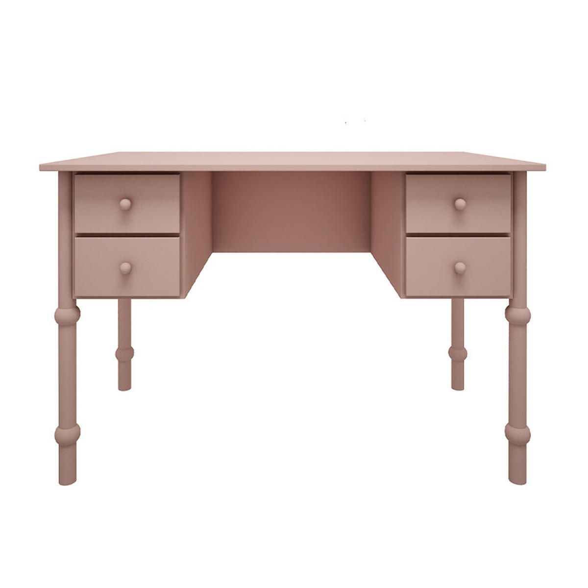 PSACÍ STŮL Babushka Rose - růžová, kompozitní dřevo (65/113/75cm) - Petits-meubles