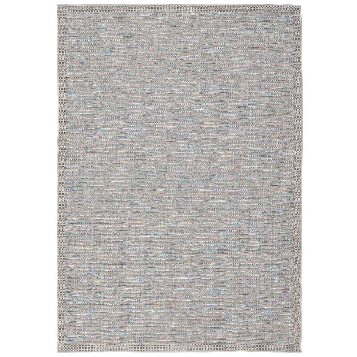 IN & OUTDOOR TEPPICH FLACHGEWEBE OTTAWA MIX - Blau, Textil (80/150cm) - Pergamon