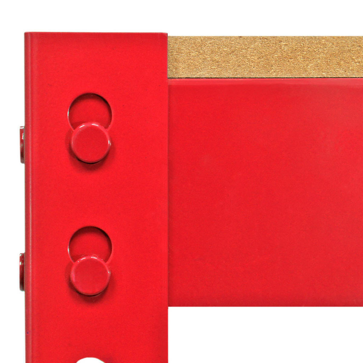 WERKBANK Q-Rax Rot - Rot, Metall (120/90/60cm) - Monstershop