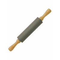 SILIKON-NUDELHOLZ 39,5 cm KH1628 - Graphitfarben, Kunststoff (39.5cm) - Kinghoff 