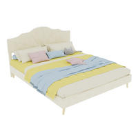 POLSTERBETT 160/200 cm DE-32963 mit Kopfteil und Matratze Beige - Beige, Metall (160/200cm) - ComfortXL