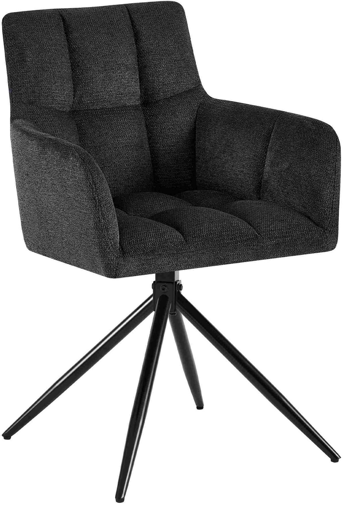 Schwarz, Textil/Metall (59/87/59cm) - CLP