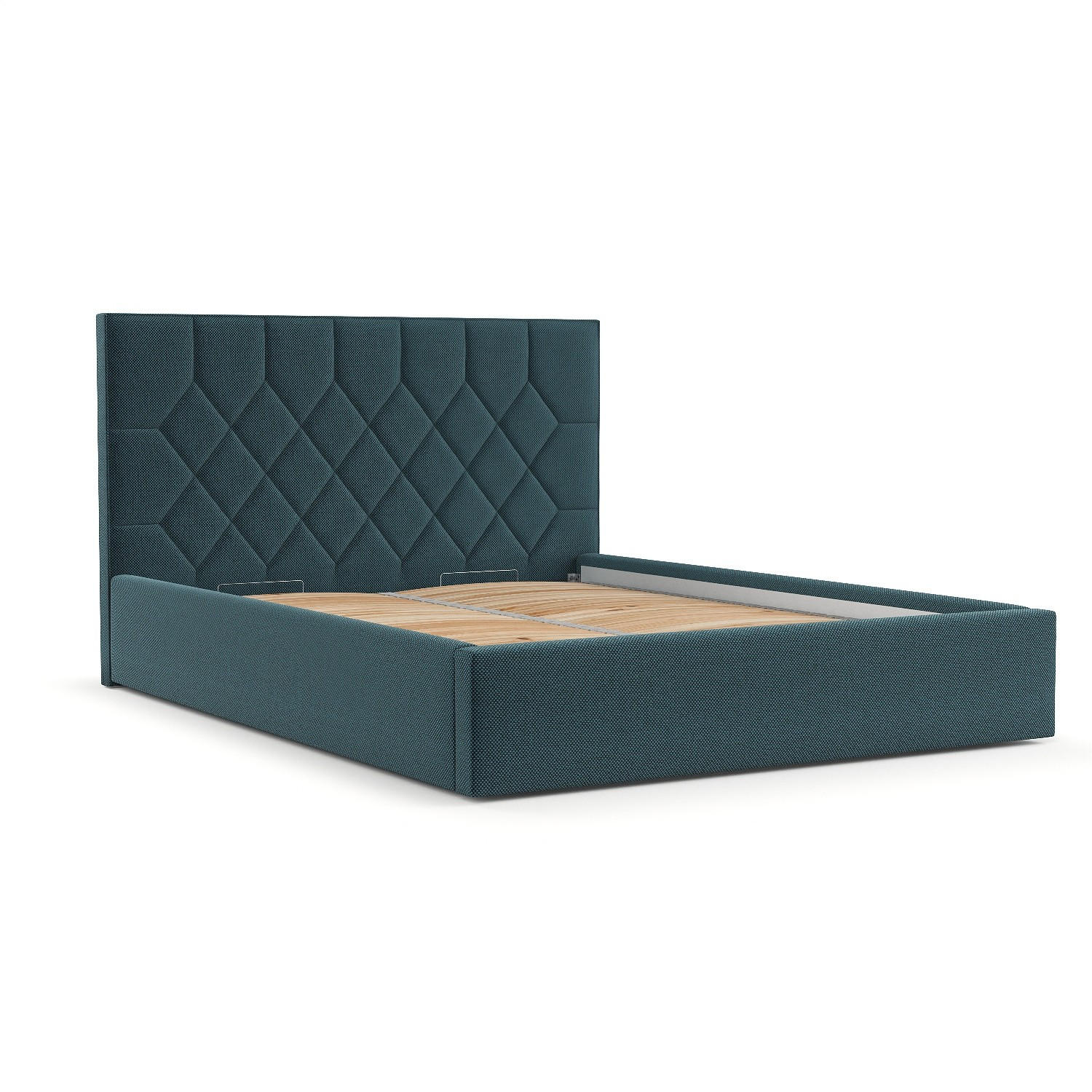 AltaBeds Polsterbett Türkis 160x200 cm