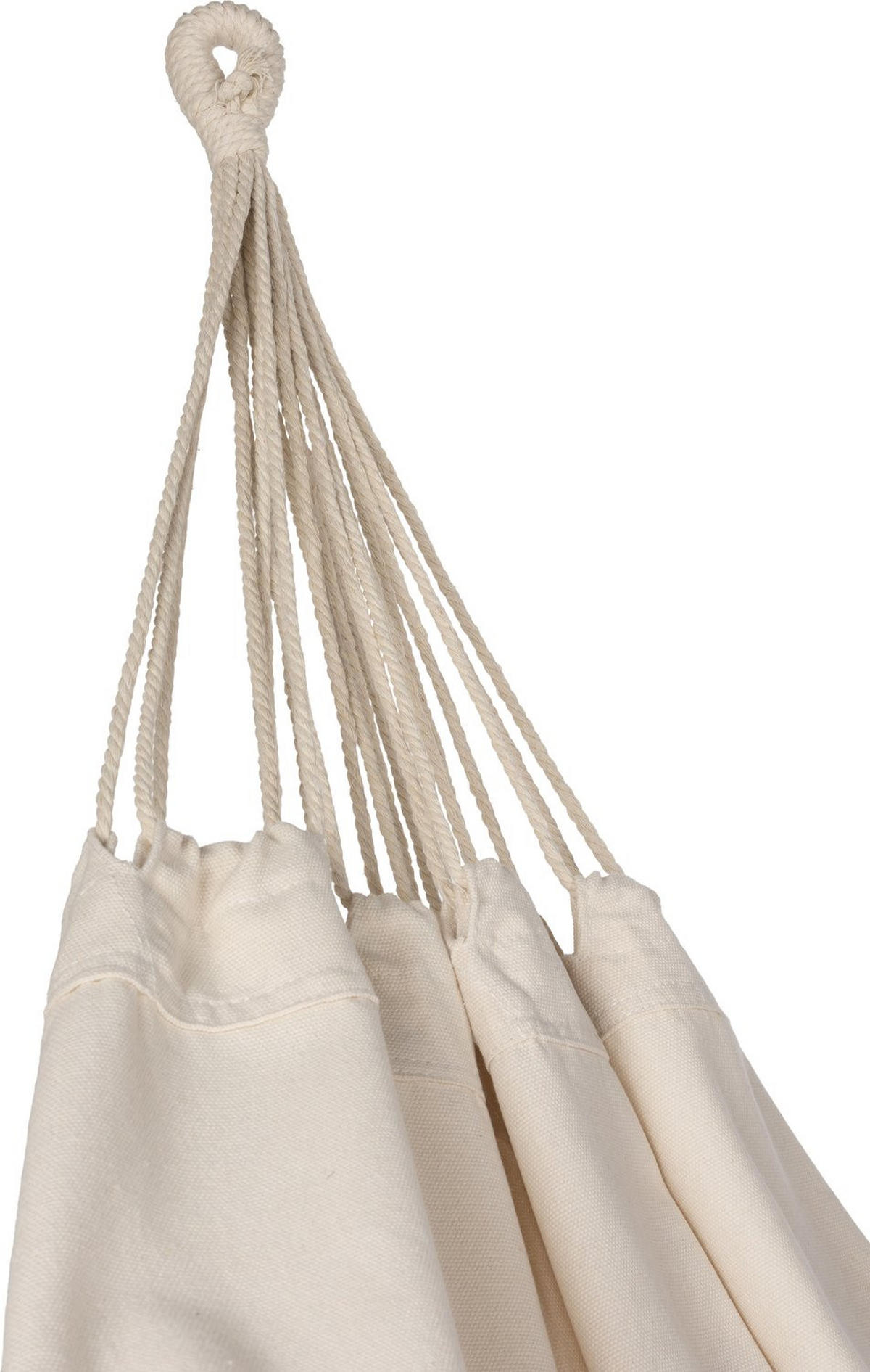 HÄNGEMATTE 200/150 cm, bis 200 kg - Beige, Textil (150/1/200cm) - Outtec