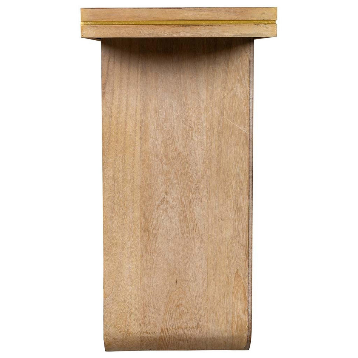 FLURTISCH aus Holz, braun, 141x40x82 - Braun, Holz (40/140/81cm) - Wanderlust