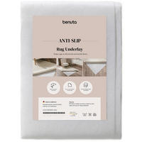 TEPPICHUNTERLAGE Zubehoer Weiß 70x140 cm - Weiß, Kunststoff/Textil (70/140cm) - benuta