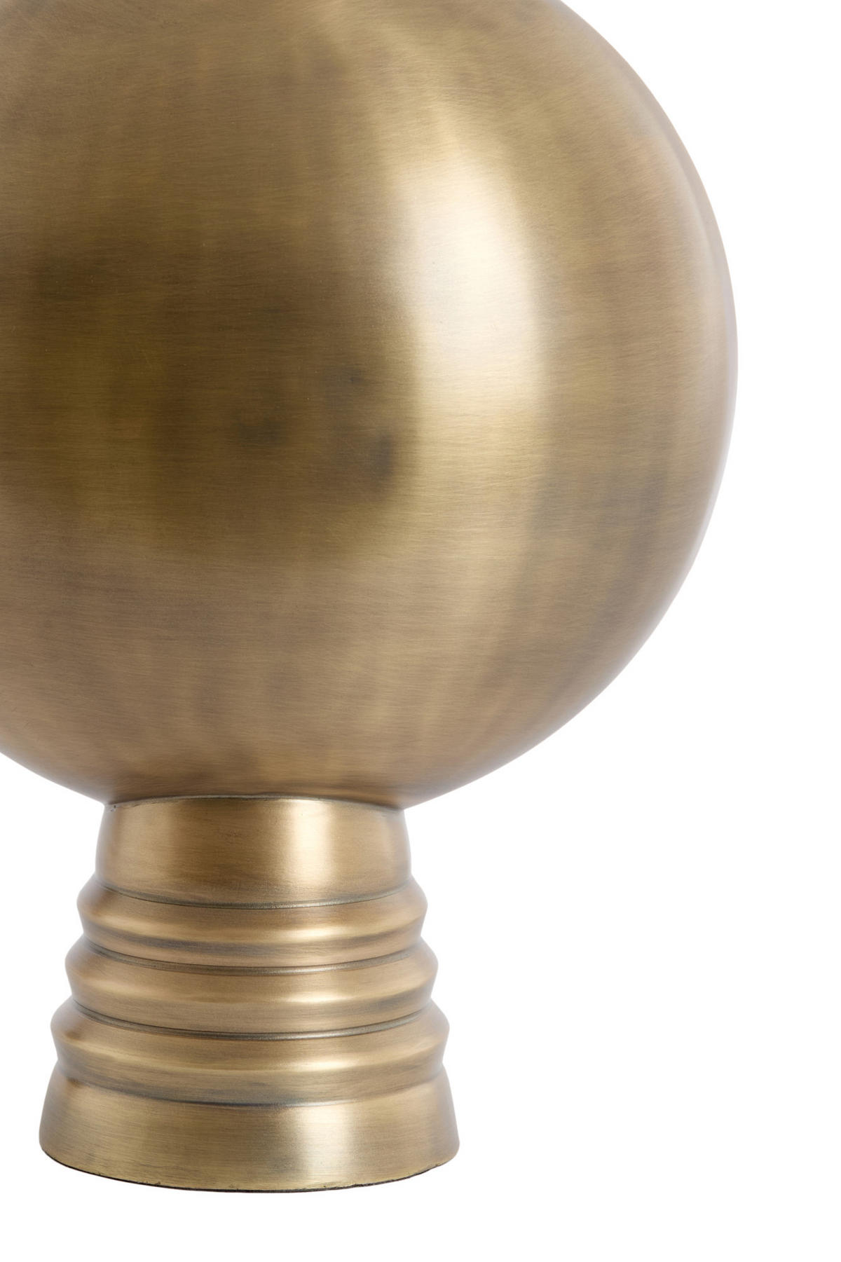 VASE Kavansi Bronze 21/21/60 cm - Bronzefarben, Metall (60cm) - Light & Living