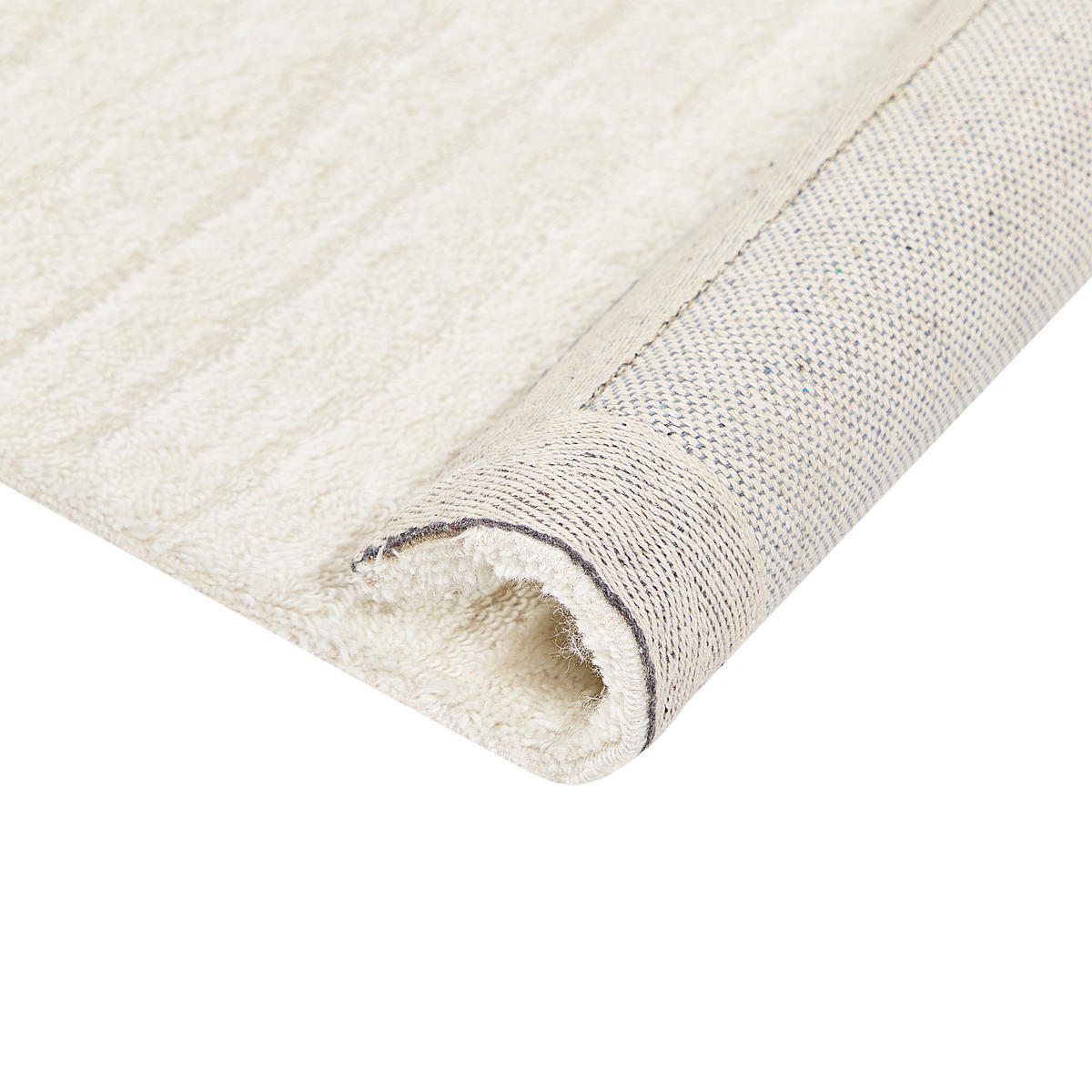 KURZFLOR-TEPPICH Beige 160/230 cm Dagari - Beige, Textil (160/230cm) - Beliani