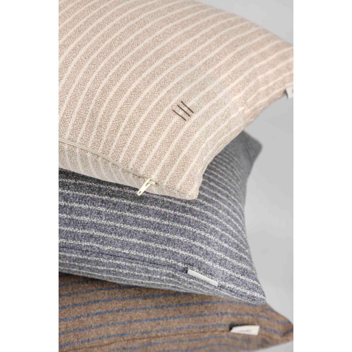 ZIERKISSENHÜLLE DEKOKISSENHÜLLE FUN STRIPE 2er Set - Beige, Textil (38/38cm) - Esprit