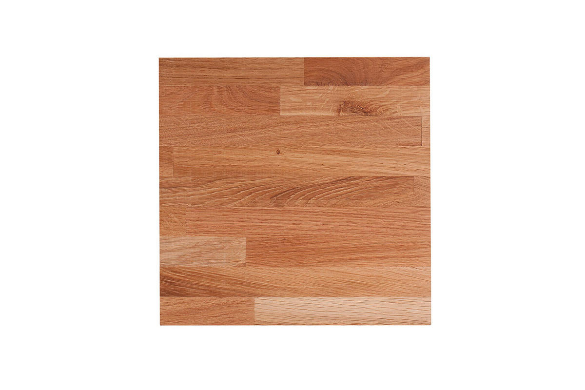 BLUMENSTÄNDER Maxi Platte 4cm Eiche 30x30x60cm - Eichefarben, Holz (30/30/60cm) - DELUKE