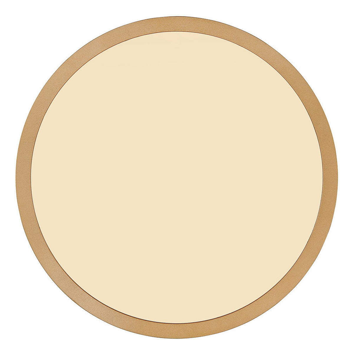 LED DECKENLEUCHTE Messing - Messingfarben, Kunststoff (42/42/2.5cm) - Globo Lighting