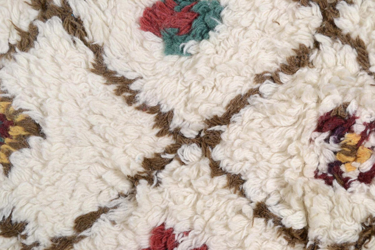 WEBTEPPICH Nomadic-Design 160x230 cm - Beige, Textil (160/230cm) - THEKO