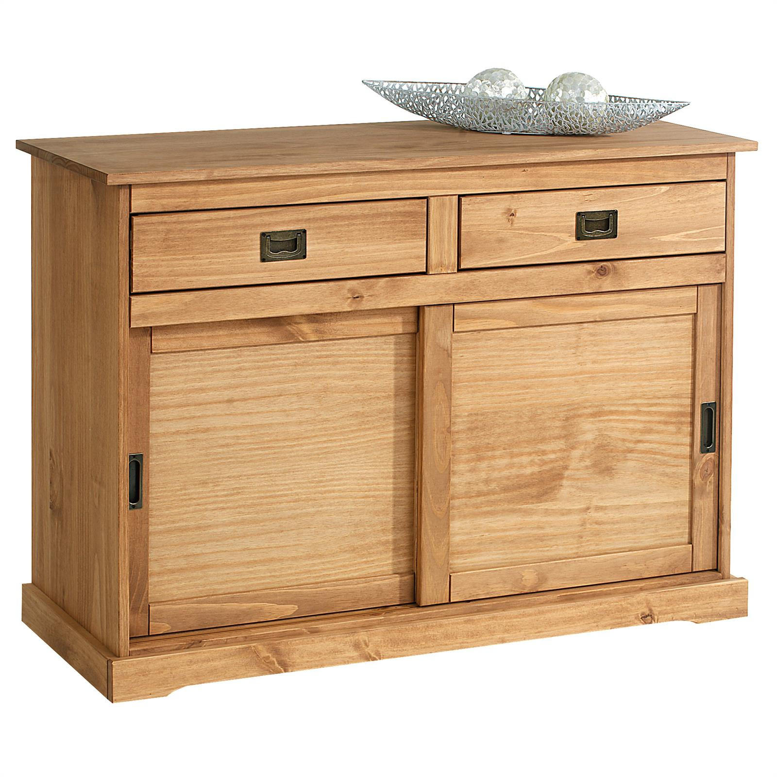 KOMMODE SAVONA - Braun, Holz (110/84/46cm) - IDIMEX