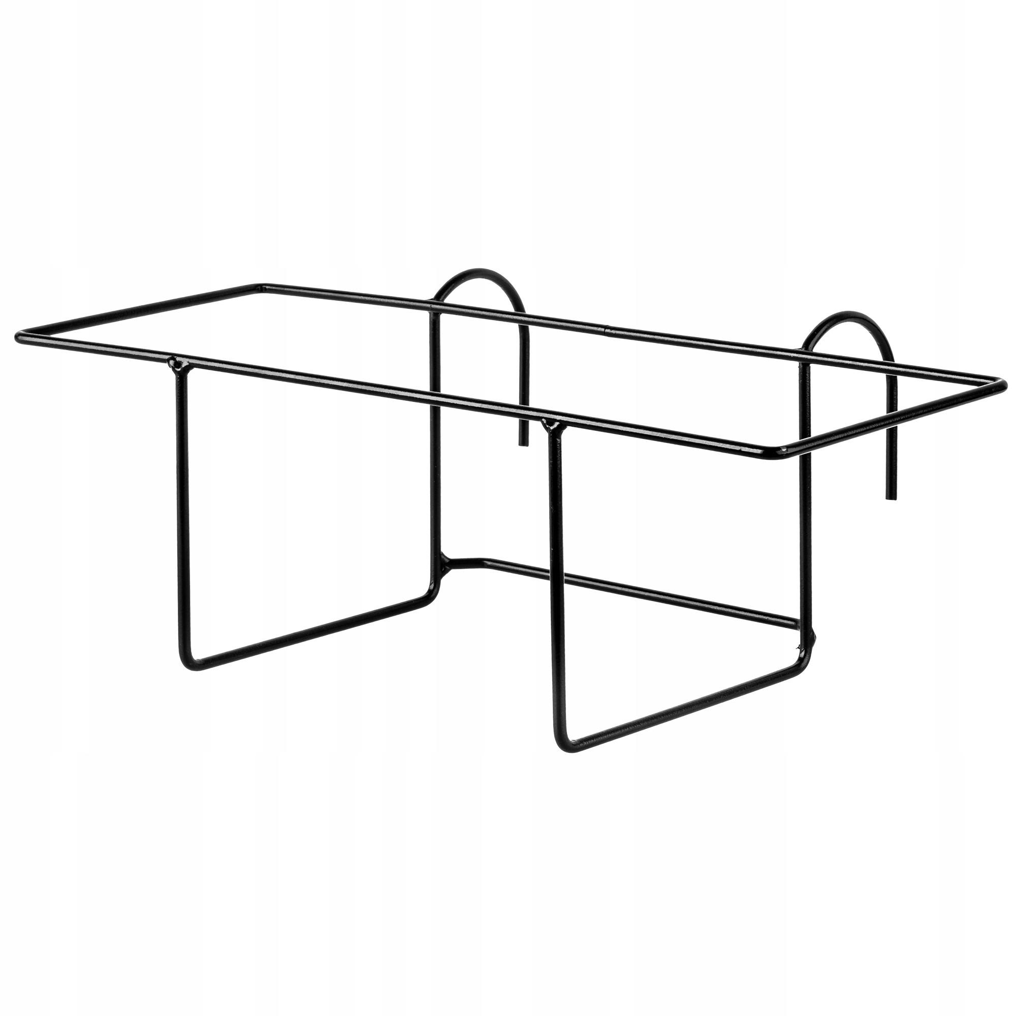 AUFHÄNGER für Balkonkasten 39 x 14 cm - Schwarz, Metall (14/39cm) - KADAX