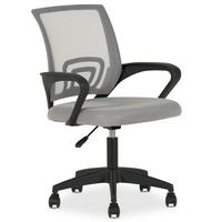 BÜRODREHSTUHL JAKE - Grau, Textil (60/86/53cm) - IDIMEX