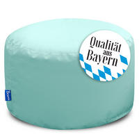 SITZPOUF L minzgrün - Mintgrün, Textil (500/300/500cm) - Bruni
