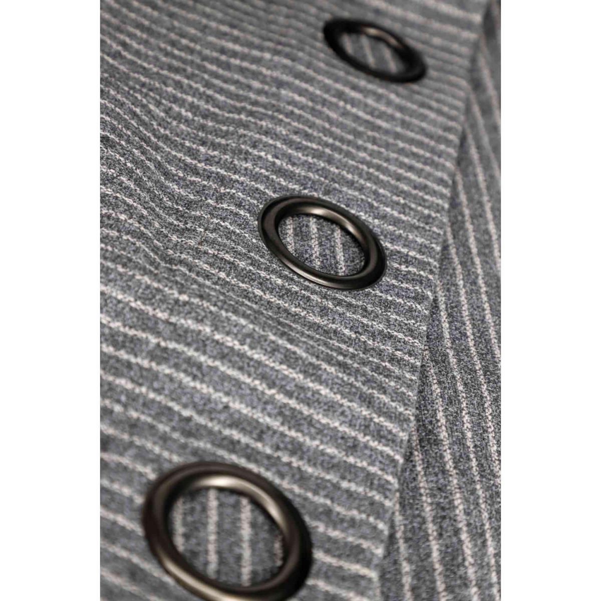 ÖSENSCHAL E-Fun blickdicht 140/250 cm   - Grau, Basics, Textil (140/250cm) - Esprit