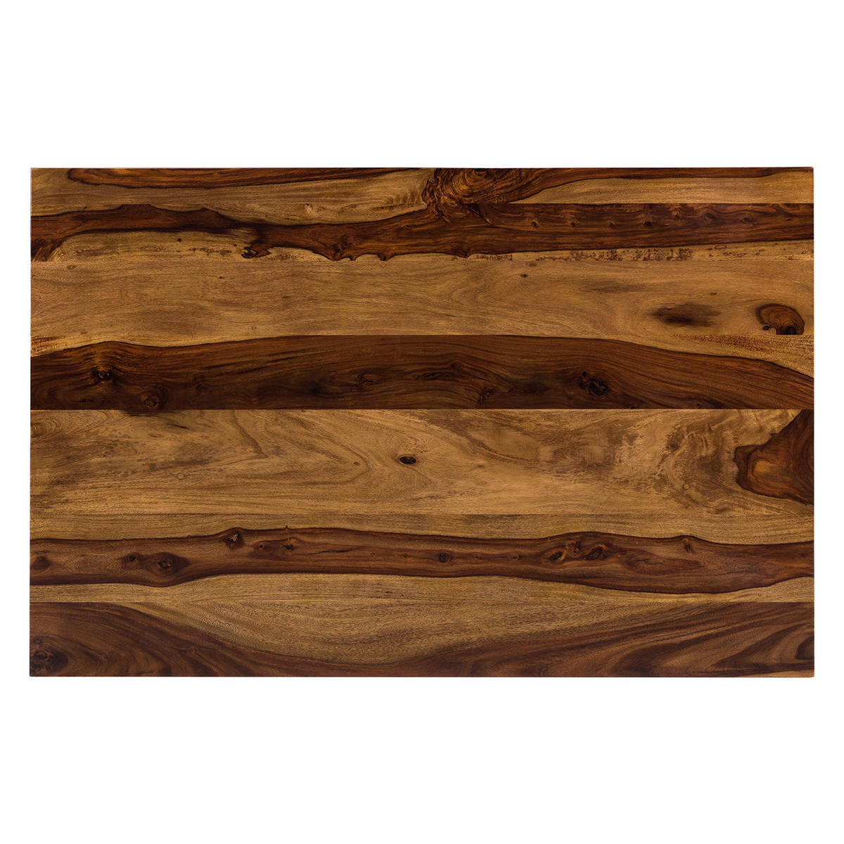 ESSTISCH - Sheesham massiv - Sheeshamfarben, Holz (90/140/76cm) - home24