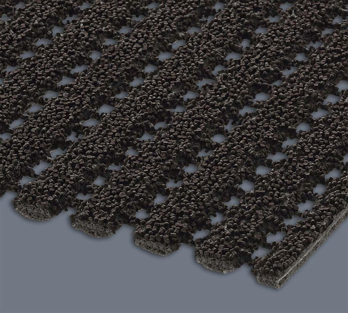 Thumbnail - Melius Vivere Sicherheitsmatte, Dunkelbraun, Kunststoff, 120x50 cm, Gartenzubehör, Terrassen- & Balkonböden