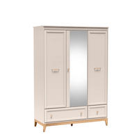 KLEIDERSCHRANK Windsor W-15 135,5 x 193 x 54,5 cm Kaschmir - Kaschmir/Eichefarben, Eichenholz/Holzwerkstoff (135.5/193/54.5cm) - Koseto
