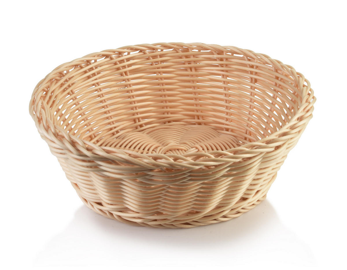 BESTECKKORB Sino Beige 21/21/8 cm Holz - Beige, Holzwerkstoff (21/8/21cm) - Mondex