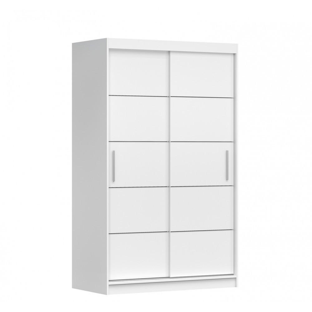 imoebel24 SKŘÍŇ s otočnými dveřmiNeomi 06 120 cm 120/200/61 cm, 2dveřová, bílý