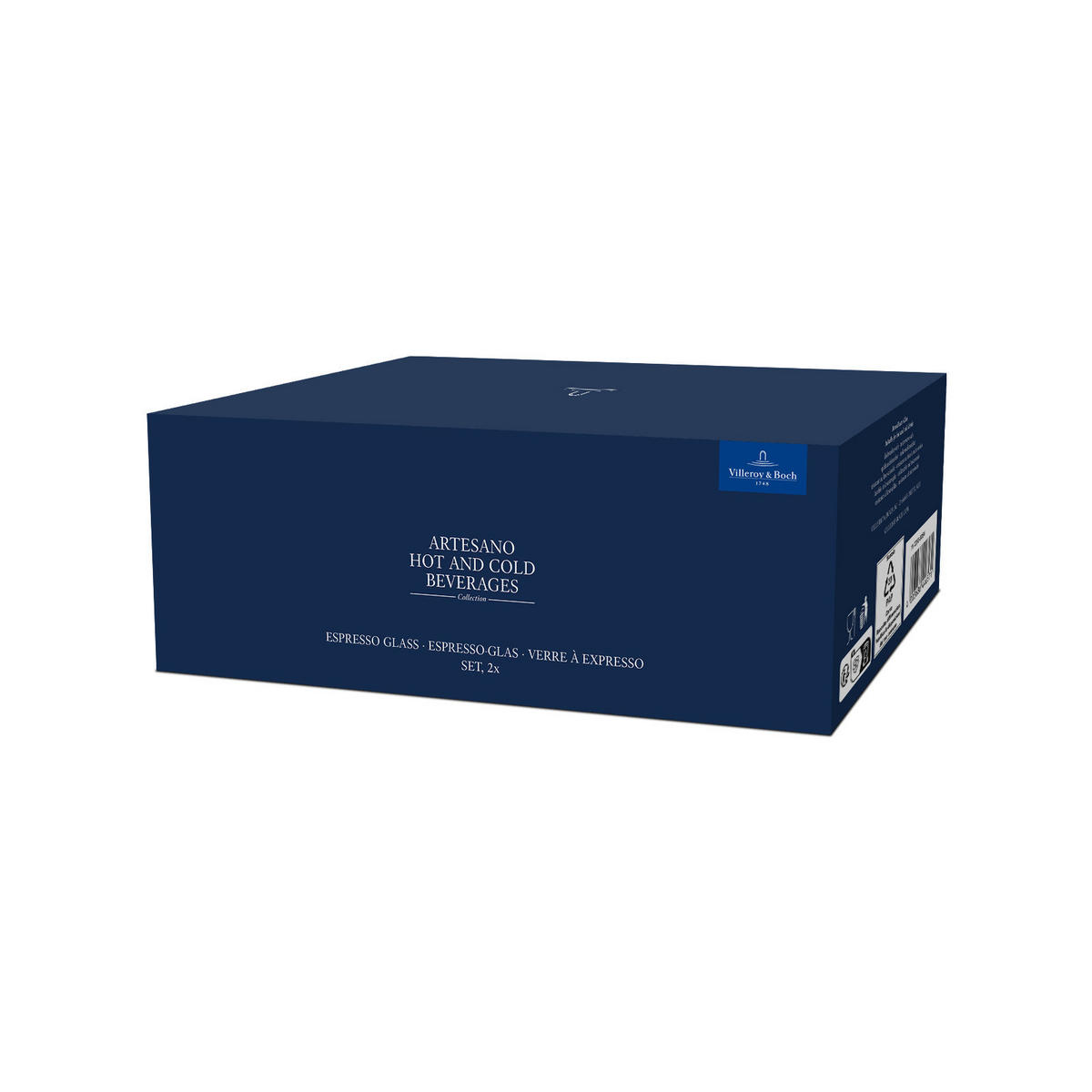 ESPRESSOGLÄSER Artesano Hot & Cold transparent 60 ml 2er Set - Transparent, Glas (0.06L) - Villeroy & Boch