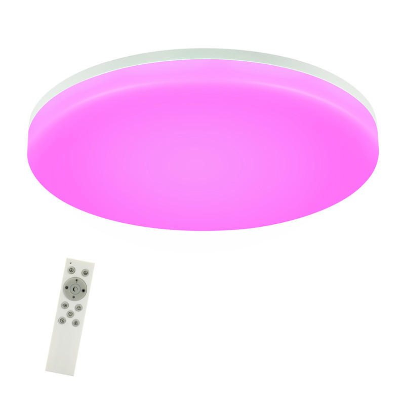 LED-DECKENLEUCHTE Lytle 22/22/4.8cm - Weiß, Kunststoff (22/22/4.8cm) - Nettlife